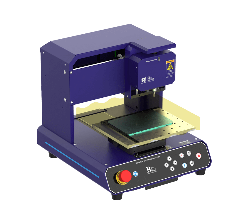 Best Built Jewelry Compact Flat Vise Engraving Machine – BB-S3