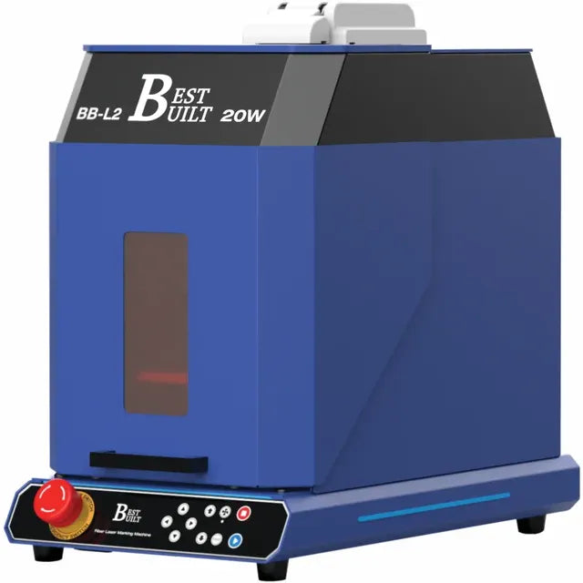 Best Built Jewelry L2-20W Laser Engraver W/Rotary Vice Attachment for Rings